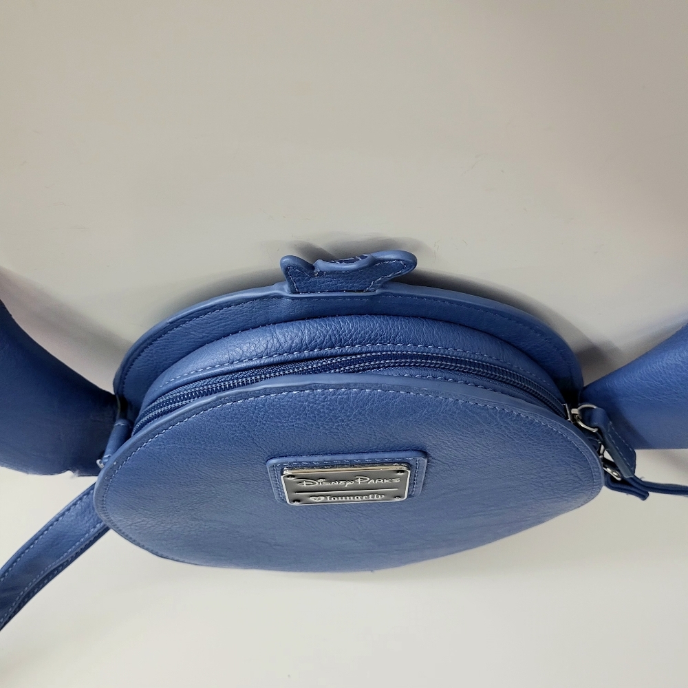 New Disney Parks Loungefly Stitch Blue Crossbody Purse Bag - Picture 3 of 9